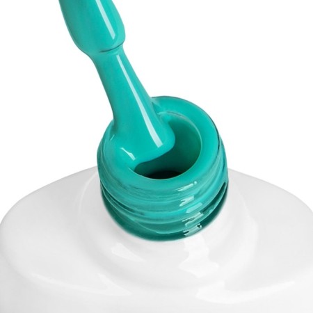 Color gel polish Adricoco, No. 194 bright turquoise, 8 ml-1