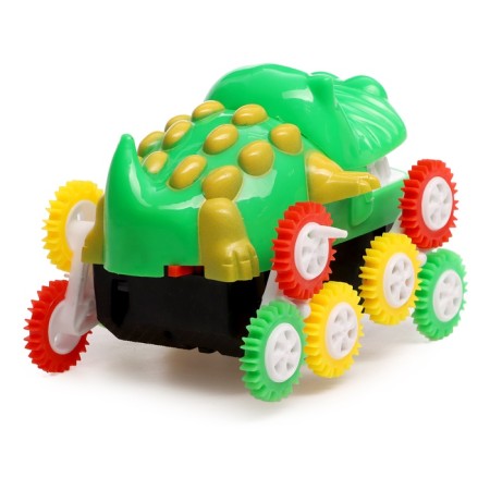 Crokodiye car-carrier, works on batteries, green color-2