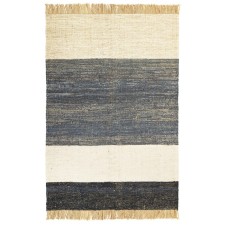 Половик из джута, денима и шерсти Tkano Hyderabad Ethnic, размер 200х300 см