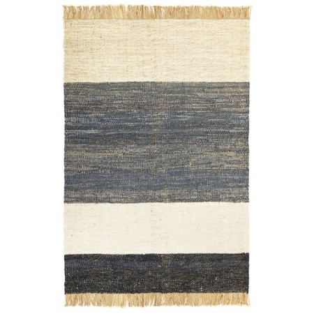 Reding from jute, denim and wool Tkano Hyderabad Ethnic, size 200x300 cm
