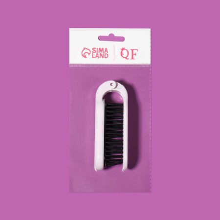 The comb is massage, folding, with a mirror, 3 × 10 cm, color mix-18