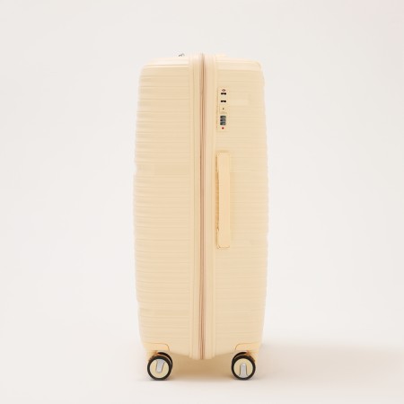 Big suitcase 28 ", lightning department, code castle, 4 wheels, beige color-2