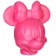 Pigging Minnie Mouse, gypsum, 16x14x13 cm, pink, Disney