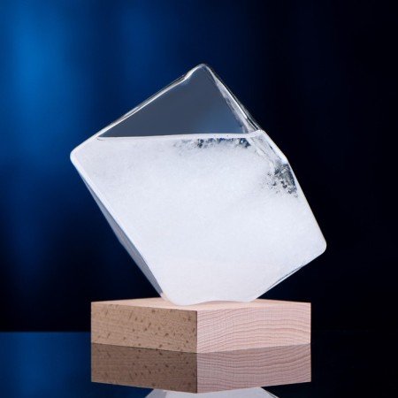 Barometer - Stormglass "Cuba" 10x10cm-2