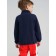 Fleet from a blis on a zipper for a boy, height 104 cm