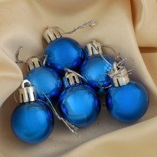 Set of balls plastic D-3 cm, 6 pcs 