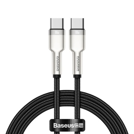 Cable Baseus, Type-C-Type-C, 5 A, 100W, 1 m, black-1