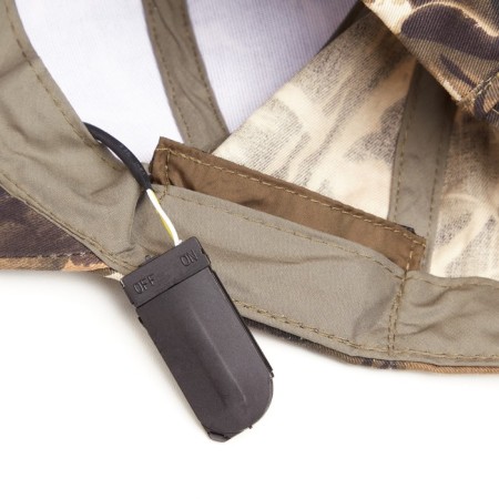 Tactical “Neon” cap with a flashlight, mixed fabric, reeds, size 59-60-3