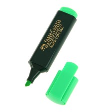 Маркер Текстовыделитель 5.0 Faber-Castell TL 48, зелёный, 154863