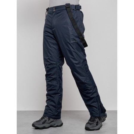 Semi-combineson ski insulated male winter, size 56, dark blue color-5