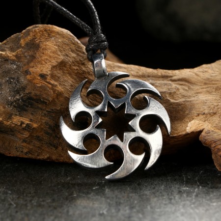 Amulet-cords, Totem "Shuriken" No. 27, Metal-1
