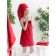 Tainted tange Guten Morgen, 400 gr, size 70x140 cm, red color