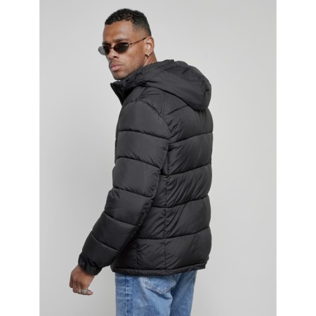 Sports male winter, size 50, black color-8