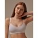 Top female with cup, size l, color Bianco