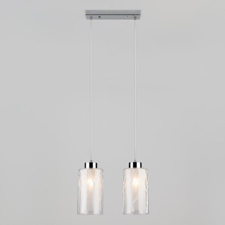 Santos lamp, 2x60W E27, chromium color