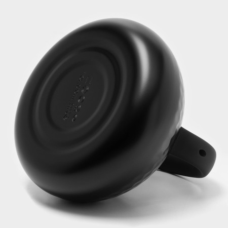 A kettle with a stainless steel whistle Magistro Glow, 3 L, Induction, Soft-Touch handle, Black color-7