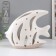 Ceramics Ceramics "Fish Scalaria" sand-white 18.3x7.3x16 cm