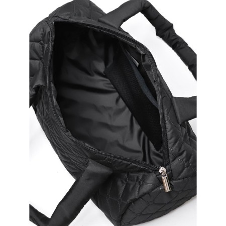 6422 Molodezhnaya bag, 37.5x17.5x17.5 cm, textiles, black-4