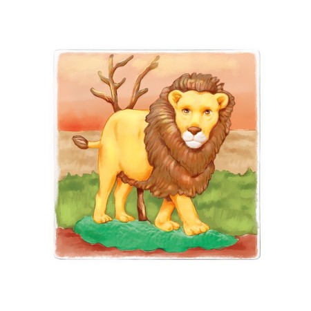 Reusable coloring "Leo", 20 × 20 cm-2