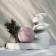 Pillow Decorative Ethel "Shar" d = 30. Tsv. Rozov