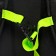 School backpack, 40 x 25 x 22 cm, Grizzly, ergonomic back, laptop compartment, black/green
