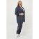 Female trousers, size 62, blue color