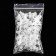 A hook-clip for curtains, large, 25x15x10 mm, d = 8 mm, plastic