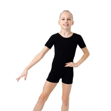 A swimsuit for gymnastics and dancing Grace Dance, p. 28, black color-1