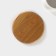 Tea couple ceramic with a spoon Bellatenero, 3 objects: a cup 220 ml, a spoon, a wooden saucer, white color