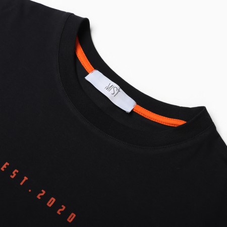 Men's T -shirt MIST EST., Size 46, black-6