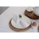 Ring for napkins “Bunny”, 9.1 × 4.3 × 10.5 cm, white color