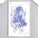 Blue Tattoo Blue "Eastern Princess" 18x11 cm