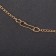 Set 2 objects: earrings, pendant pendant, white color in gold, 43 cm