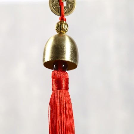 Metal bell "5 coins" 1 bell d = 2.5 cm 35x4.7x2.5 cm-3