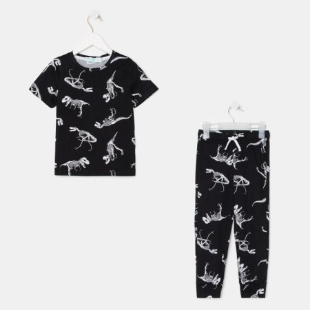 Pajama nursery for the boy KAFTAN "Dinosaurs" Growth 98-104 (30)-6