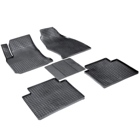 Rubber rugs ’grid’ for Hyundai Matrix, 2001-2010