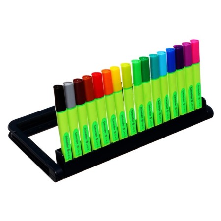 A set of capillary pens Schneider, Link -it, 16 colors, 0.4mm, in a plastic case-2