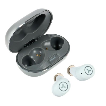 Headphones AcCESSTYLE GRADUS TWS, wireless, vacuum, microphone, BT 5.1, 50/350 mAh, white