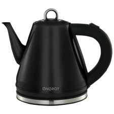 Electric kettle Energy E-263, metal, 1.2 l, 950 watts, black
