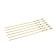 A set of flat skewers Boyscout, 60 cm, 6 pcs in a blister, color gold