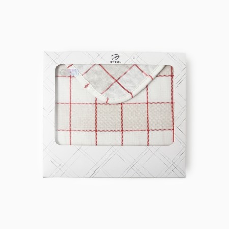 New Year. Ethel Set "Bright Cage": Apron 60x70cm, Prih. 19x19cm, canvases. 40s-14