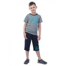 Children's costume Hi Bro !!!, height 110 cm, light-gray color