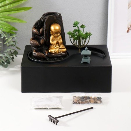 The desktop fountain from the network, the backlight "Little Hotey - Harmony" 29x21x22 cm-8