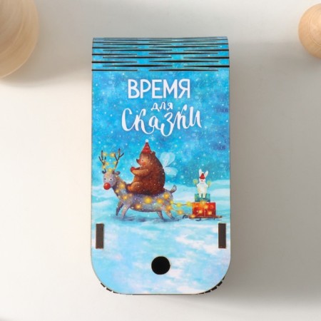 Casket-book "Time for a fairy tale" 13x7x4 cm-1