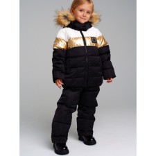 Winter set for the girl PlayTode: jacket and semi -combineson, height 110 cm