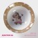 Plate ceramic deep shade "Council and Unicorn", 400 ml, d = 15 cm, white color