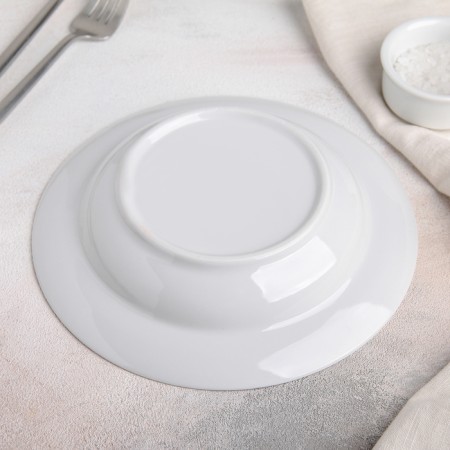Deep plate, d = 20 cm, 250 ml, white, porcelain-2