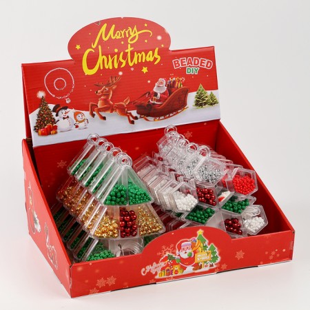 New Year! Set for creativity "New Year's decoration from beads", types of mix-4