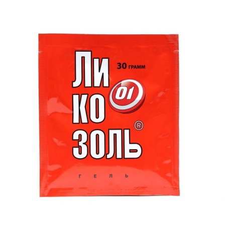 Lycozol gel remedy, anti -burn, sterile 30 grams