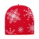 Growd on the kettle "White Snowflakes" 28x28cm, 100% hl., 164g/m2